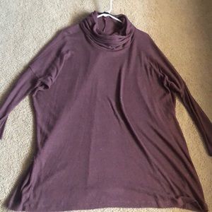 Long Sleeve Turtleneck Tunic Dress